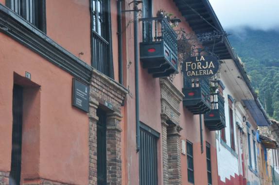 Região da Candelária, em Bogotá, na Colômbia